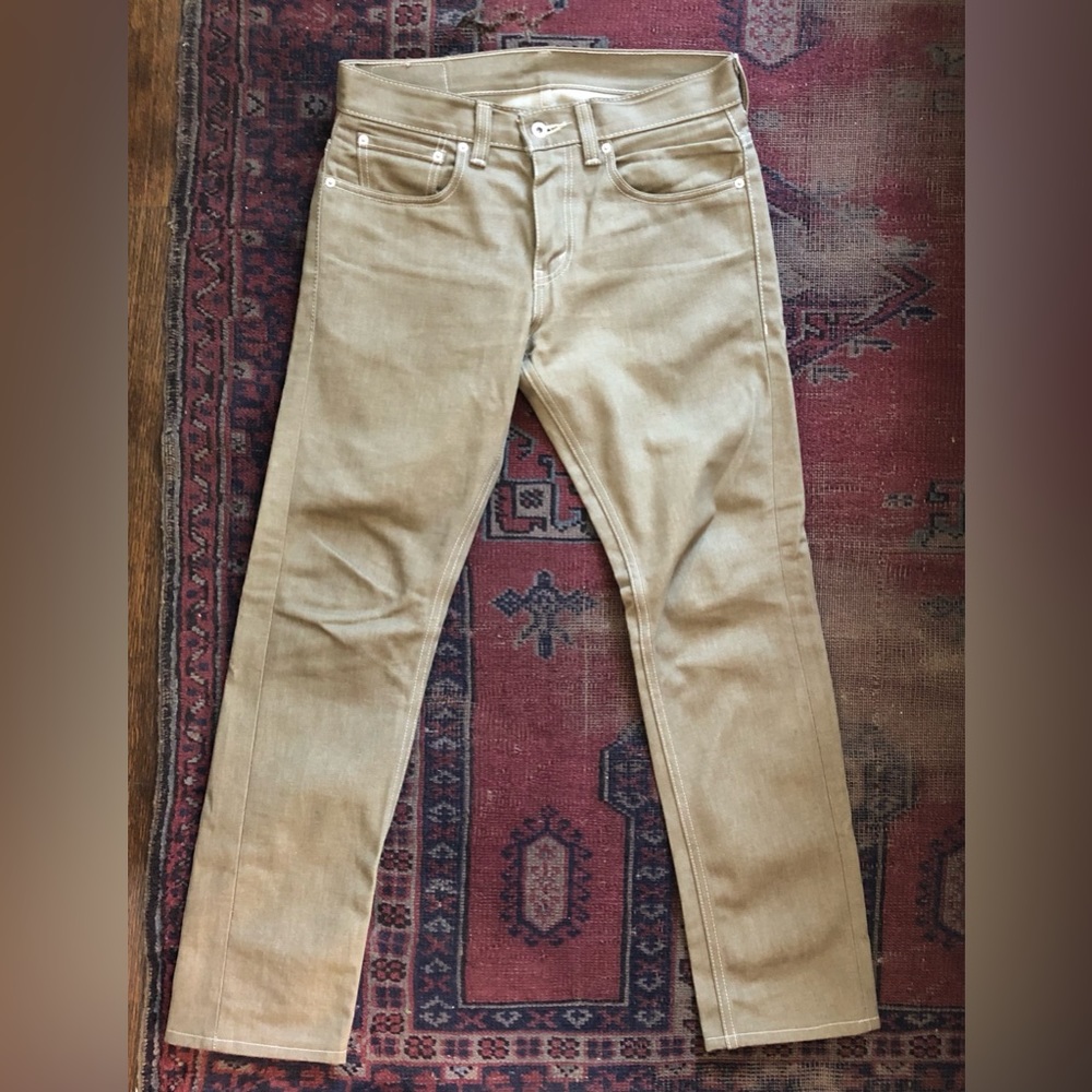 Levi’s 511 Gold Rigid Denim 31 x 30